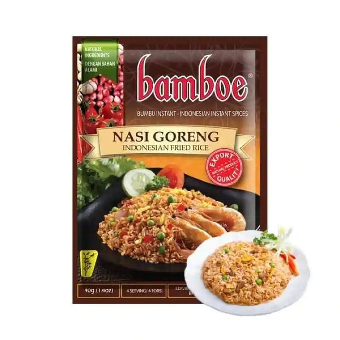 

Bumbu Nasi Goreng Bamboe 40 Gr
