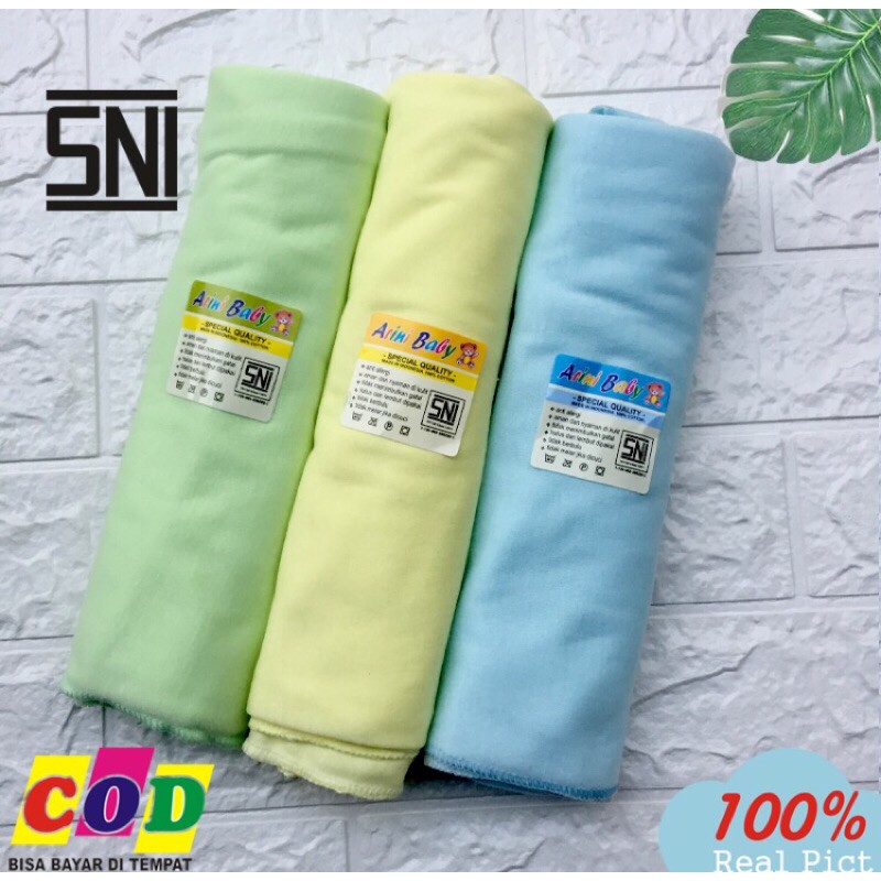 3 pcs pernel bayi Bedong bayi baru lahir almeera baby and kids