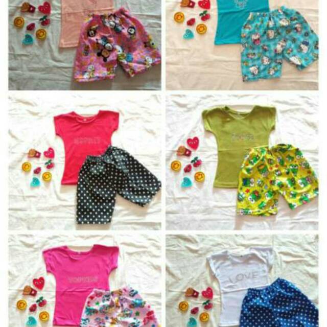 COD Stelan spandex catra size 2-4 th ( motif random )