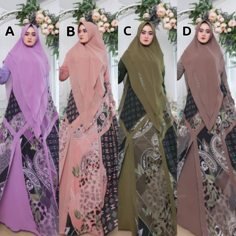 ALISYA VOL 3 BY HUMAIRA GAMIS SYARI TERBARU GAMIS SYARI ORIGINAL BAJU SYARI SET SYARI