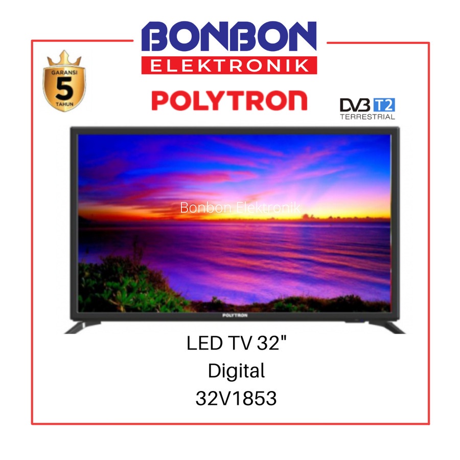 Polytron LED Digital TV 32 Inch PLD 32V1853