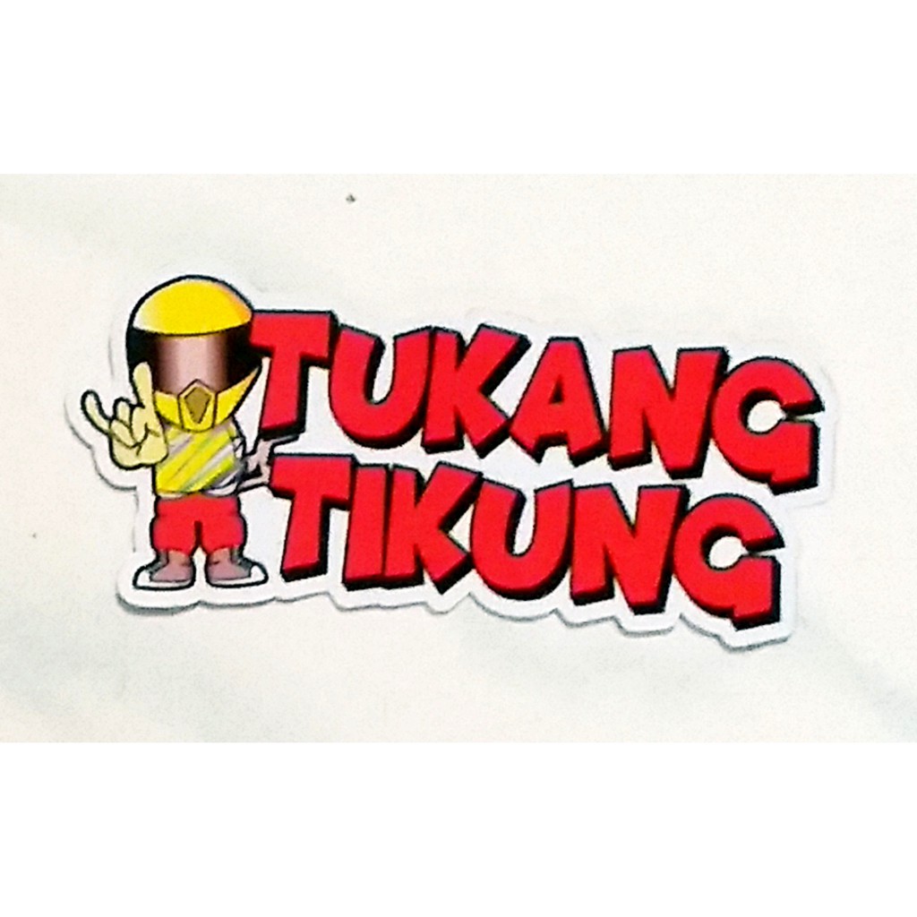 Stiker Printing Kata Kata Lucu Tukang Tikung Shopee Indonesia