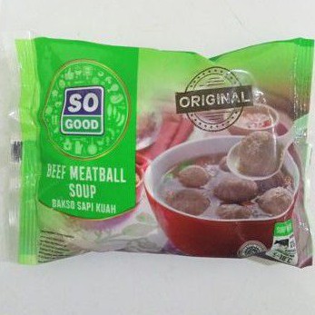 

So Good Bakso Sapi Kuah 120gr