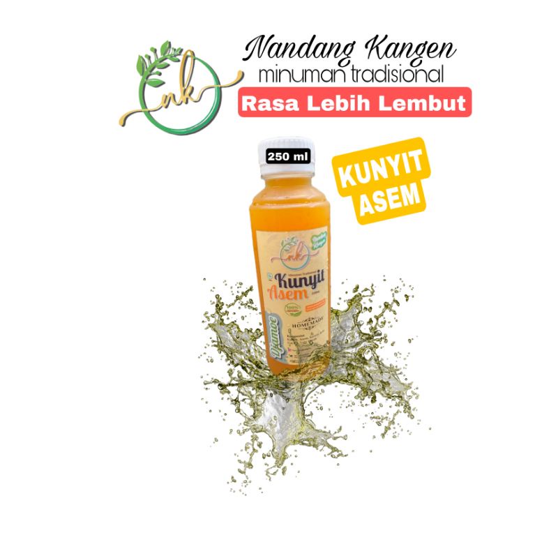 

Minuman Tradisional Kunyit Asem jamu jawa asli nandangkangen botol