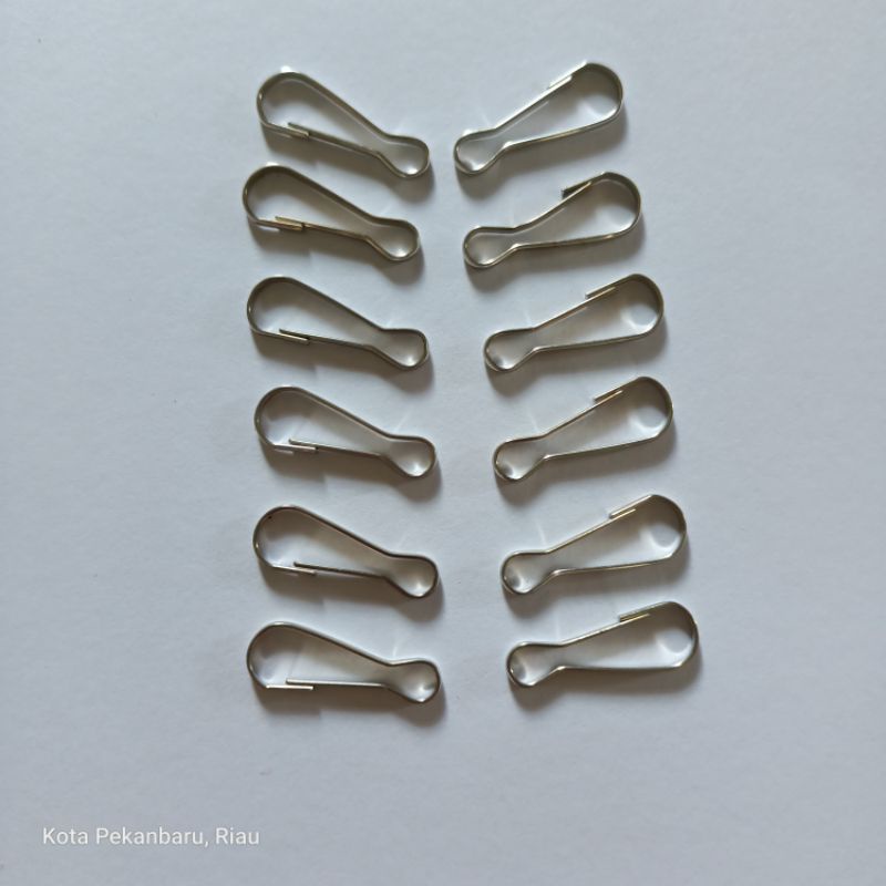 Kokot Piting//Kait Piting Silver 2cm ( 12 pcs )