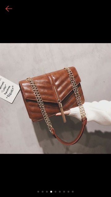 New tas v rumbay kotak selempang rante