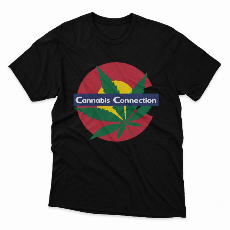 Baju Kaos Tshirt Cannabis Connection