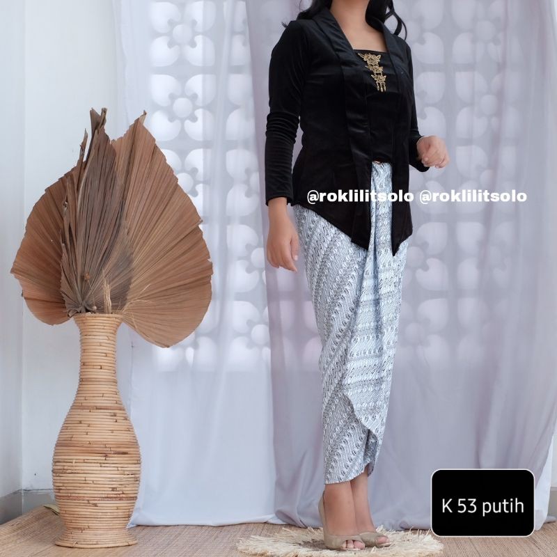 ROK LILIT BATIK FREE GESPER | JARIK LILIT BATIK MODERN | ROK BATIK MODERN | BATIK WISUDA TUNANGAN