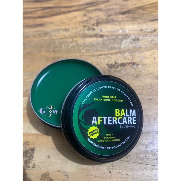 CYBERBORG (30ml) balm tattoo aftercare tato bpom murah termurah ready stock grosir laki cowo cewe perempuan artist original asli full size mini travel salep tatto cyber borg pelembab warna mempertahankan efektif aman permanent permanen temporary temporari