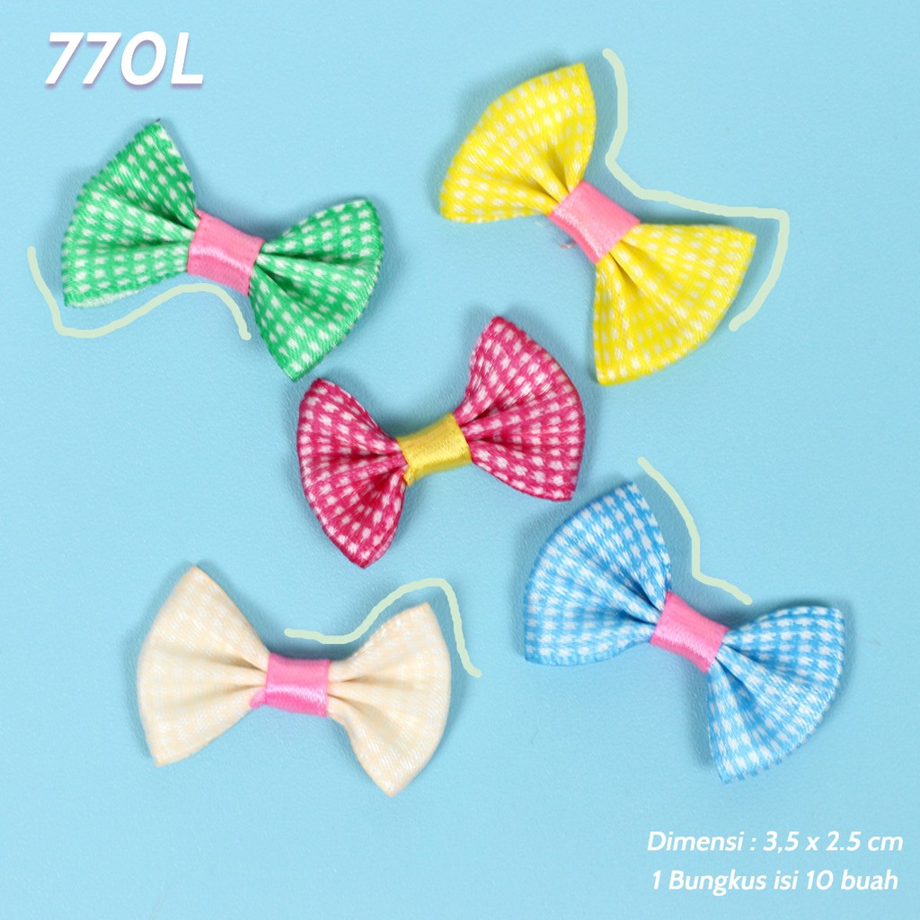 

Pita Aplikasi Grosgrain 770L (Per-100Pcs)