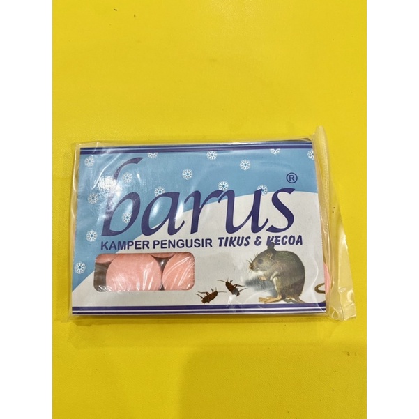 Kamper Pengusir Tikus dan Kecoa / Kamper Barus Pengusur Tikus dan Kecoa