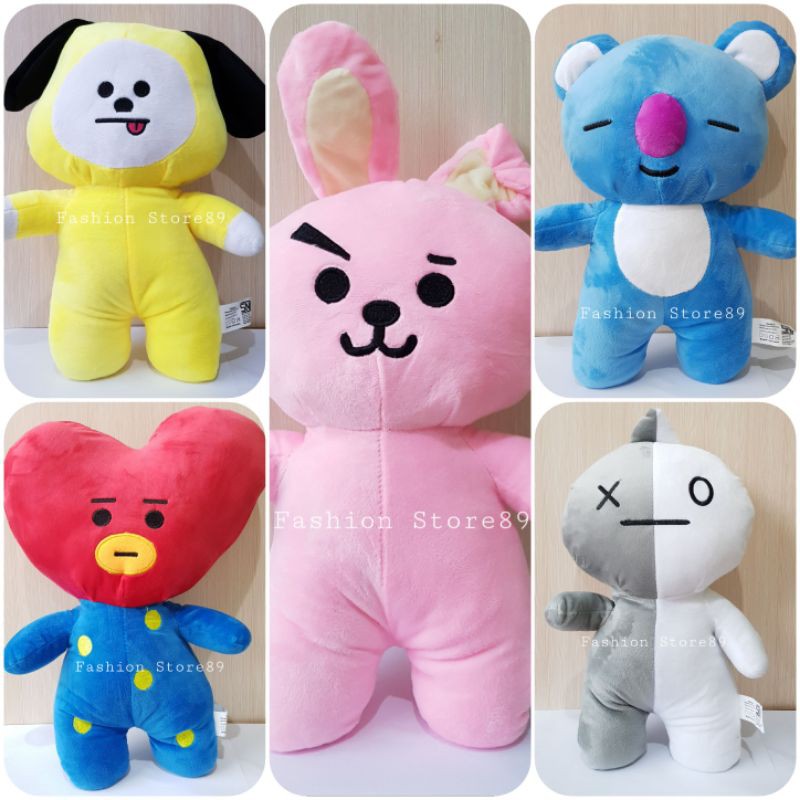 Ready Boneka BTS import bahan super halus boneka lucu impor bts korea