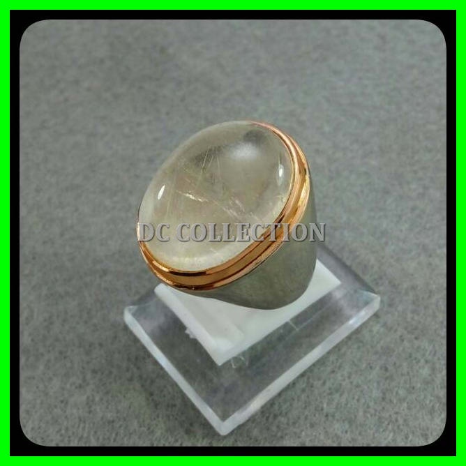 BATU CINCIN CENDANA SERAT EMAS