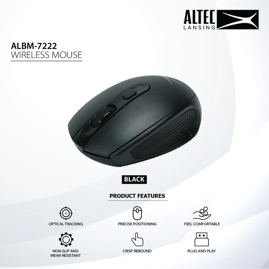 Mouse Wireless Altec Lansing ALBM-7222 | Altec ALBM7222