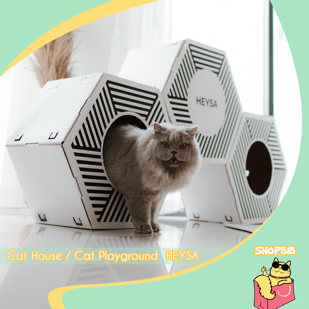 RUMAH KUCING / CAT HOUSE / CAT PLAYGROUND - HEYSA