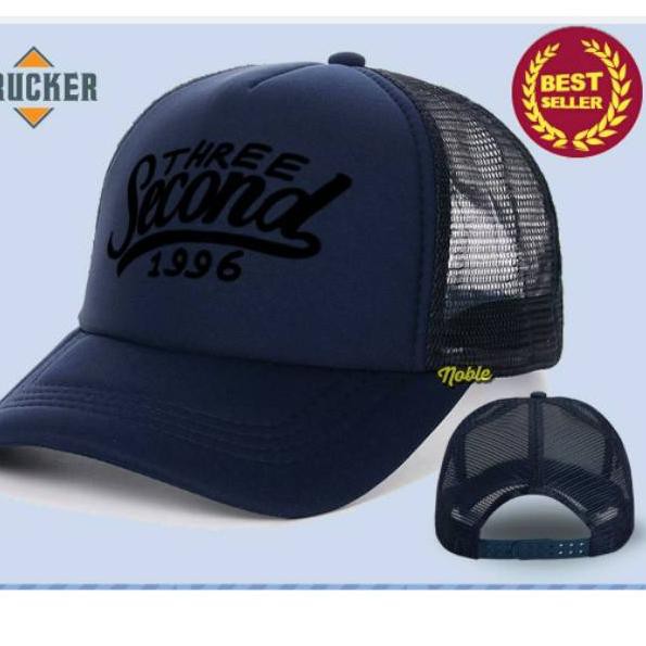 Jual Topi Trucker Three Second Shopee Indonesia