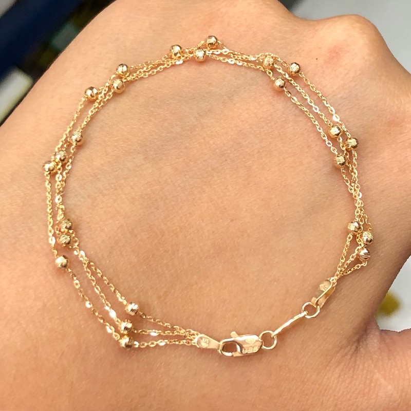 TK- GELANG MERICA JEDAR 3LAYER UBS 2.2GR KADAR 375 PANJANG 17CM
