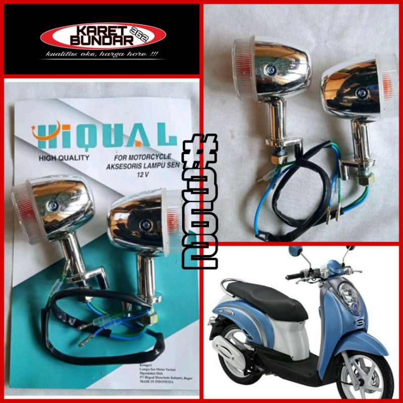 [COD] Lampu Rihting Sen Belakang Scoopy Lama, Lampu Sen Honda Scoopy Karbu Terlaris Real Pict Awet D