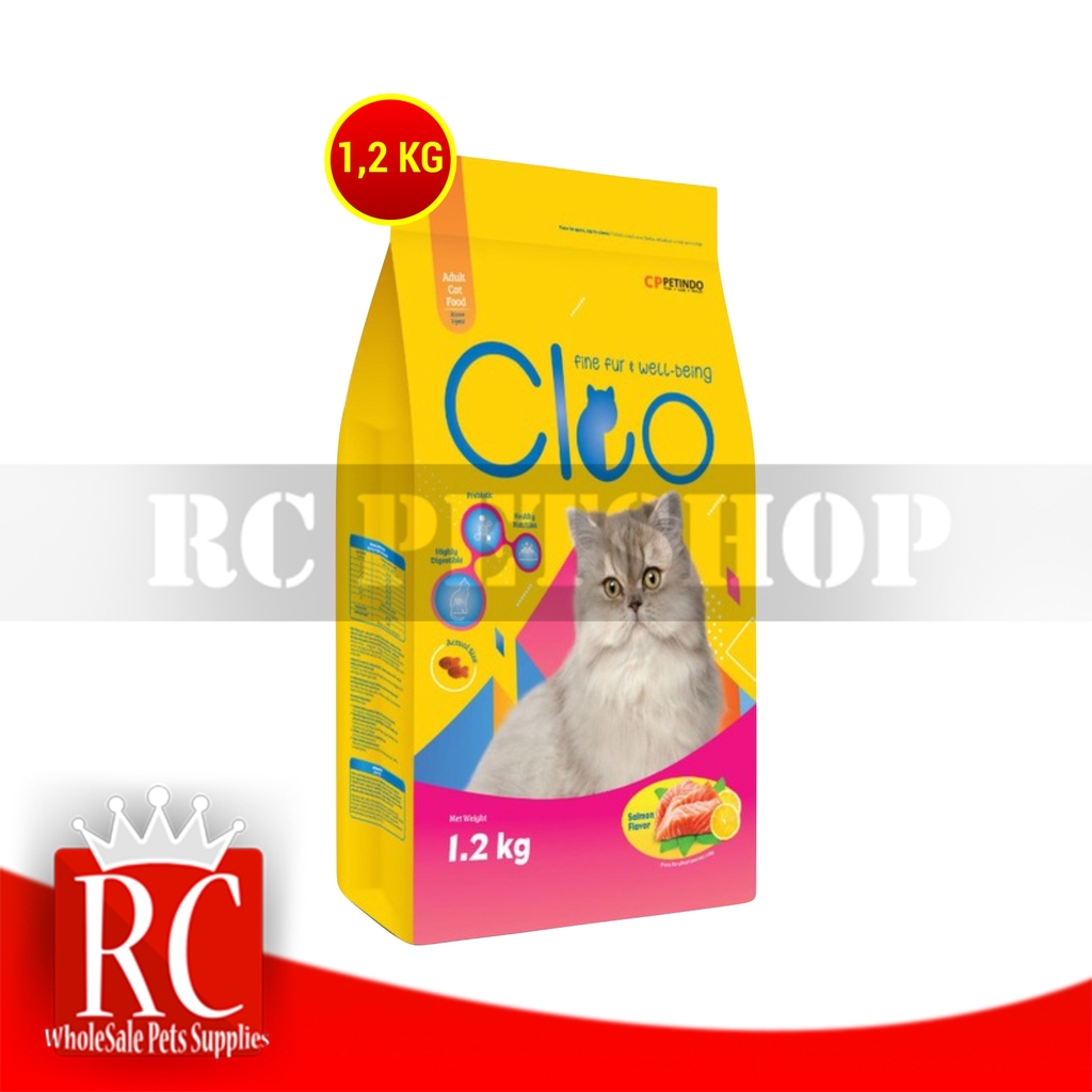 Makanan Kucing dewasa CLEO Salmon 1,2 kg cat food Adult