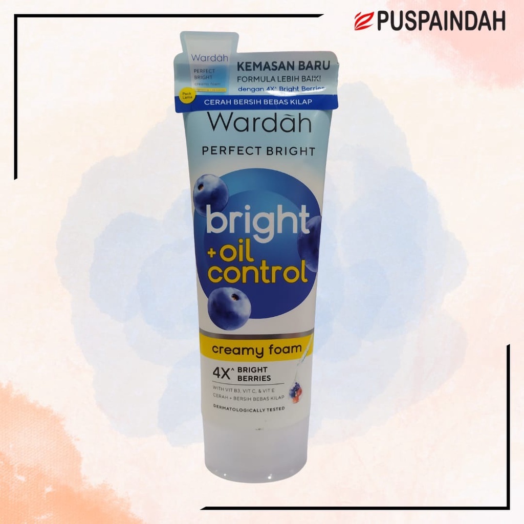 WARDAH PERFECT BRIGHT Creamy Foam Brightening + Oil Control 50ml