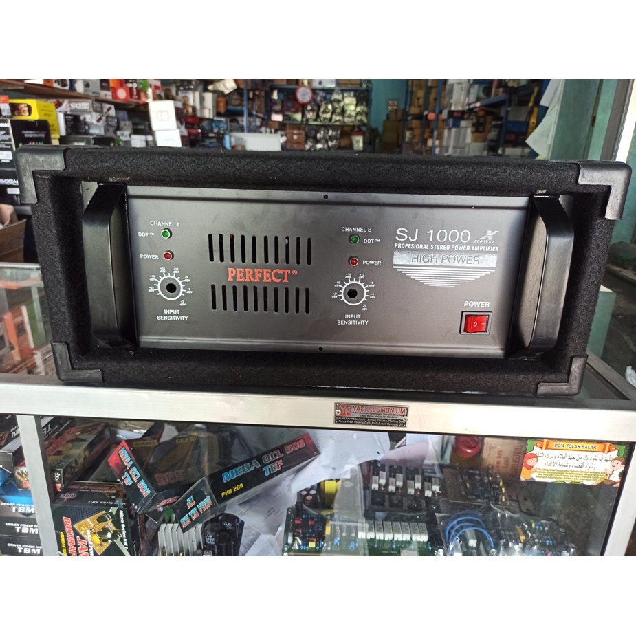 BOX POWER AMPLIFIER SOUND SYSTEM PERFECT SJ1000 MURAH KUAT TEBAL