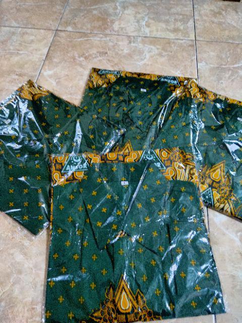 Kemeja Batik Ansor Motif Wayangan