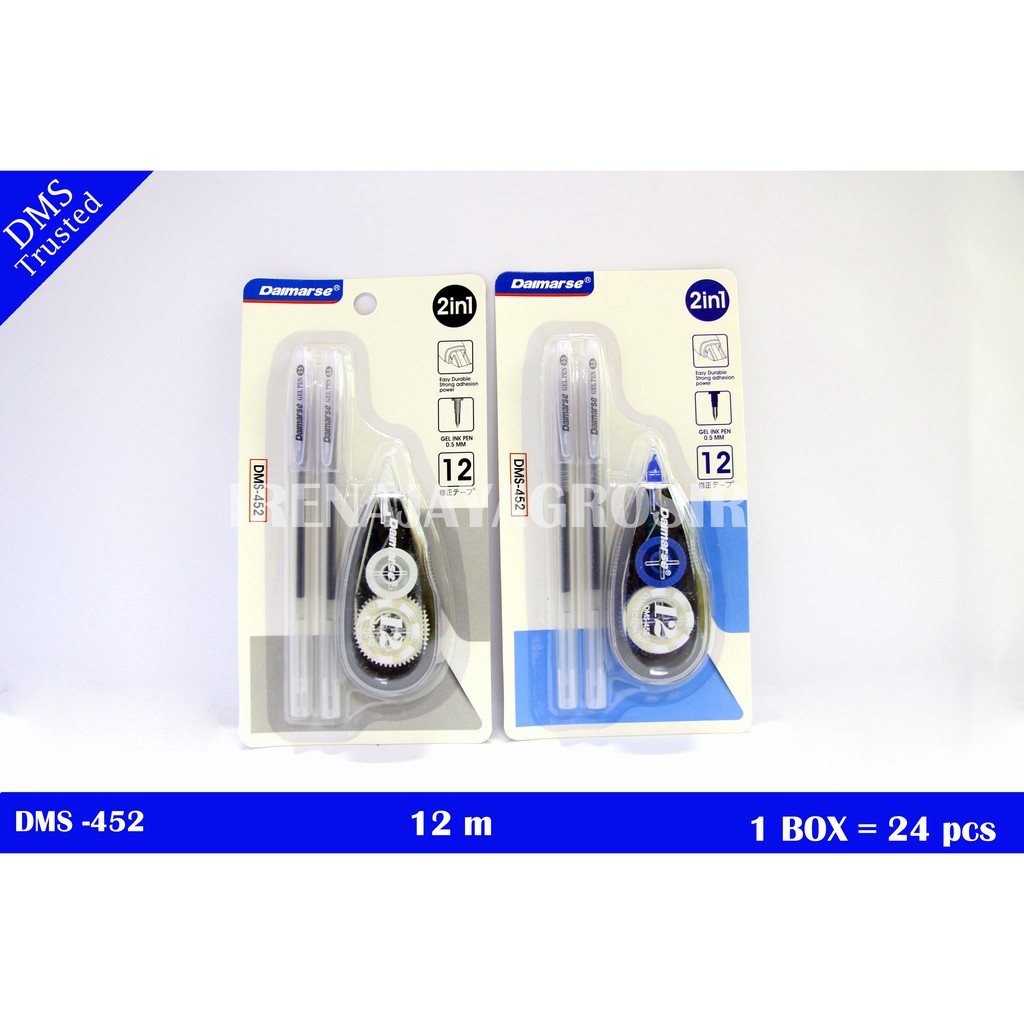 

Corrction tap / tip x + 2 pulpn / tip x 12 mtr / tip x pita / Daimars dms-452