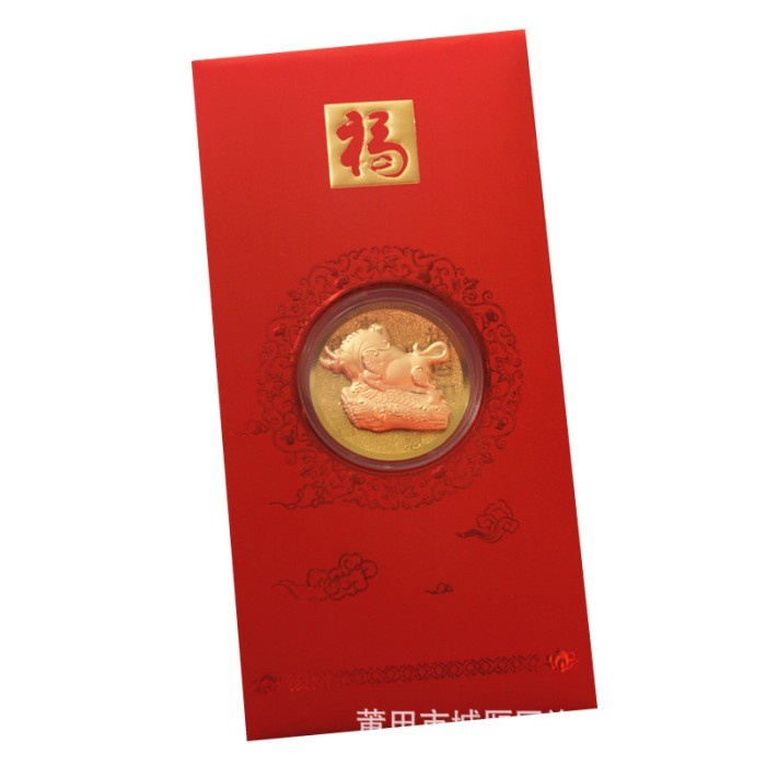 

Angpao Emas 2021 Shio Kerbau Model C / Angpao Berlapis Emas Au999 054