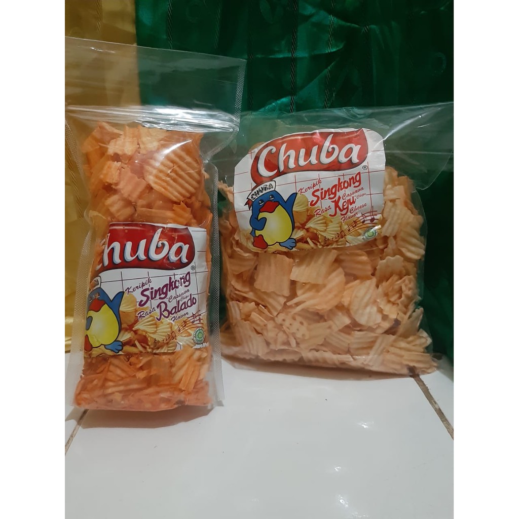 

Keripik Singkong Chuba Balado/Keju