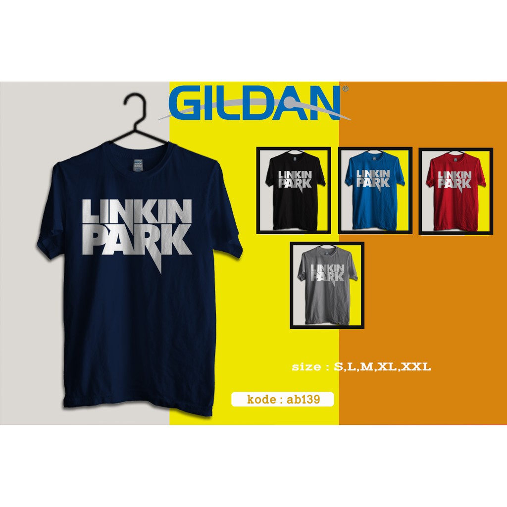 kaos linkin park original gildan ab139