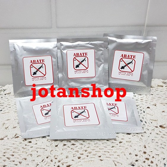 Abate 10gr 10 gr obat pembasmi jentik nyamuk anti parasit aquarium kolam ikan