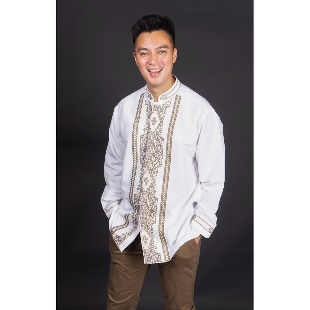 Benhill Taqwa Koko Bordir  ' BAIM WONG ' ( Putih Tulang dan Cream ) 2100