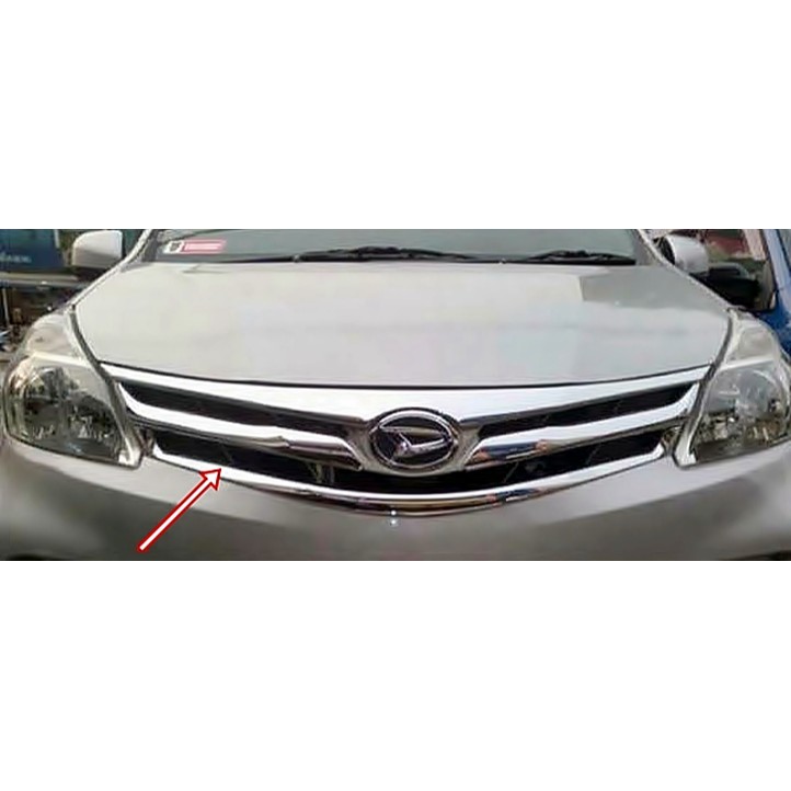 Garnish Gril All New Avanza Xenia List Grill Depan Chrome