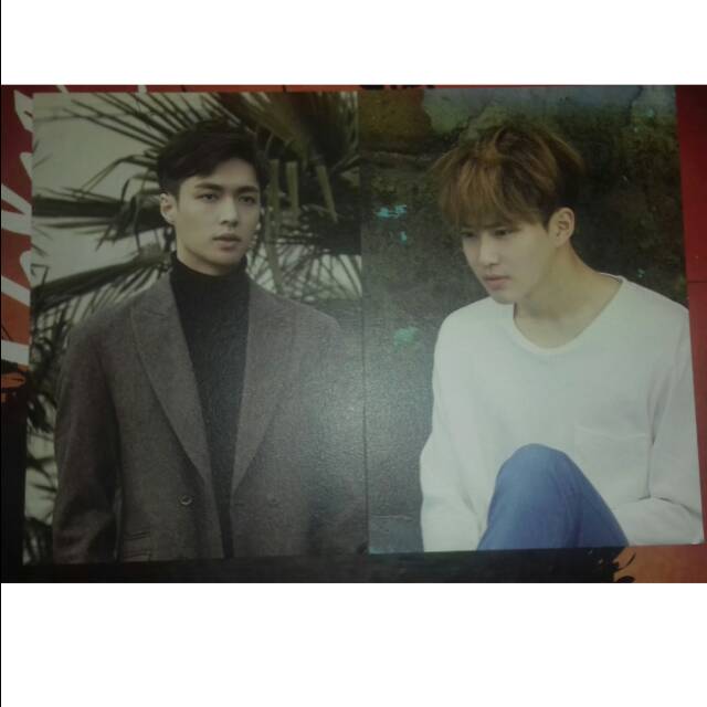 OFICIAL PHOTOCARD BESAR EXODUS (LAY,SUHO,XIUMIN,BAEKHYUN)