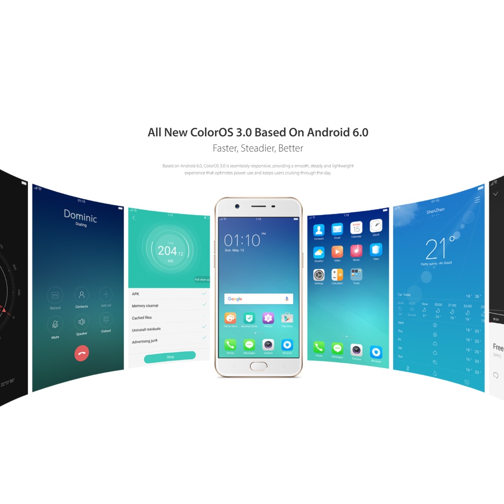 hp murah oppo a57 4/64gb handphone-5