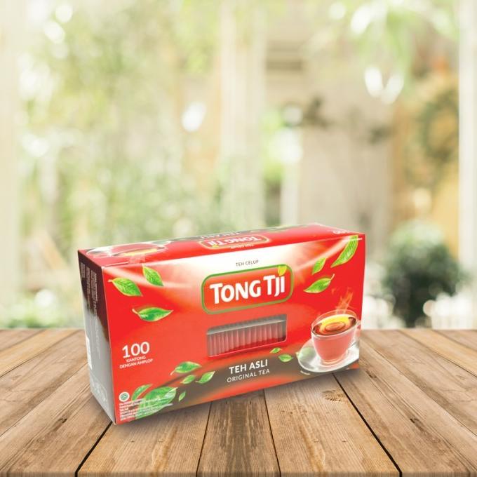 

[ COD ] Tong Tji Original Tea, Teh Celup Dgn Amplop ( 2 gr x 100 teabags ) SALE Kode 1192