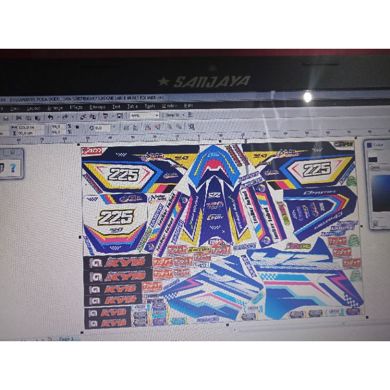 STIKER CUSTOM BEBAS PESAN SESUKAMU