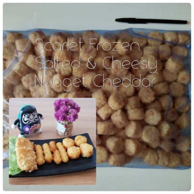 NUGGET CHEDDAR / KENTANG POM KEJU 2,5 KG