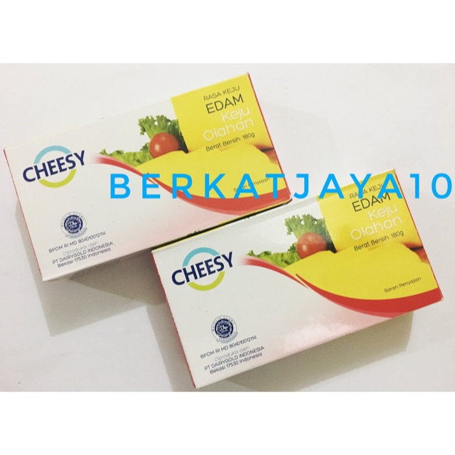 MURAH Halal KEJU EDAM CHEESY Keju tua 160 Gram Keju Olahan cheese