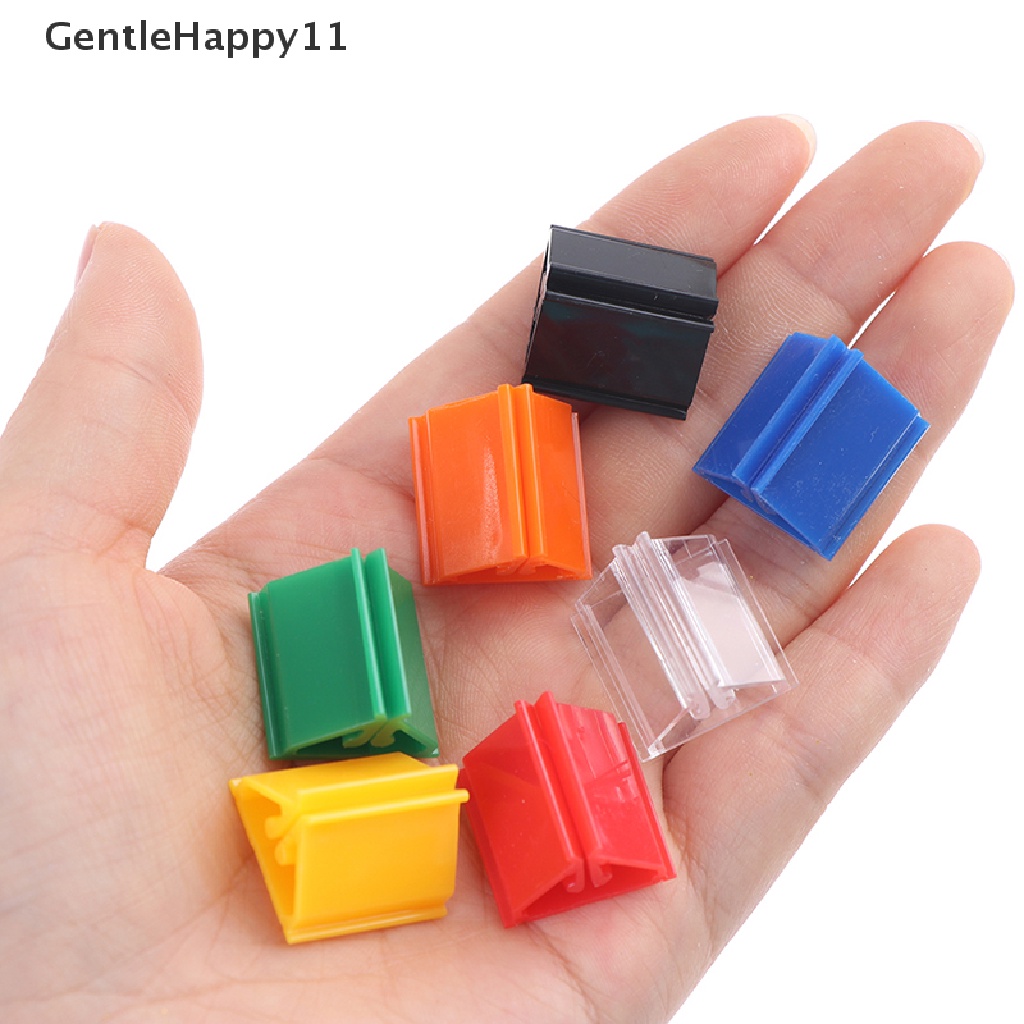 Gentlehappy 50PCS Stand Kartu Game Board Game Piece Kartu Plastik Base Stand