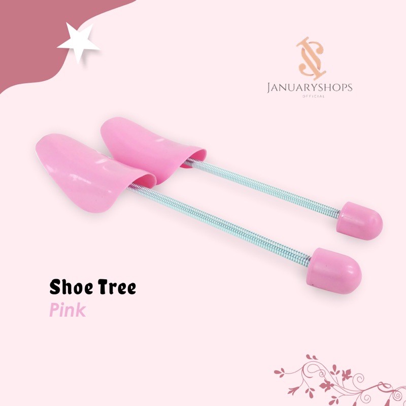 SADDLE SHOES / SHOE TREE /CATOKAN SEPATU/ SHOE HADDLE-Pink