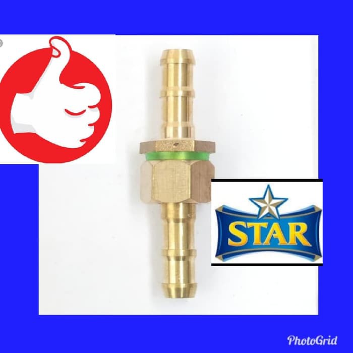 Nepel sambungan selang kompresor angin mesin steam lakoni 125 shark 75