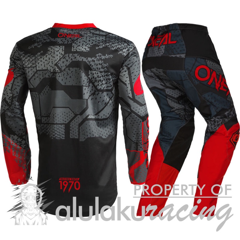 Jersey with Pants Trail Motocross MX with Custom Name &amp; Number - ON021