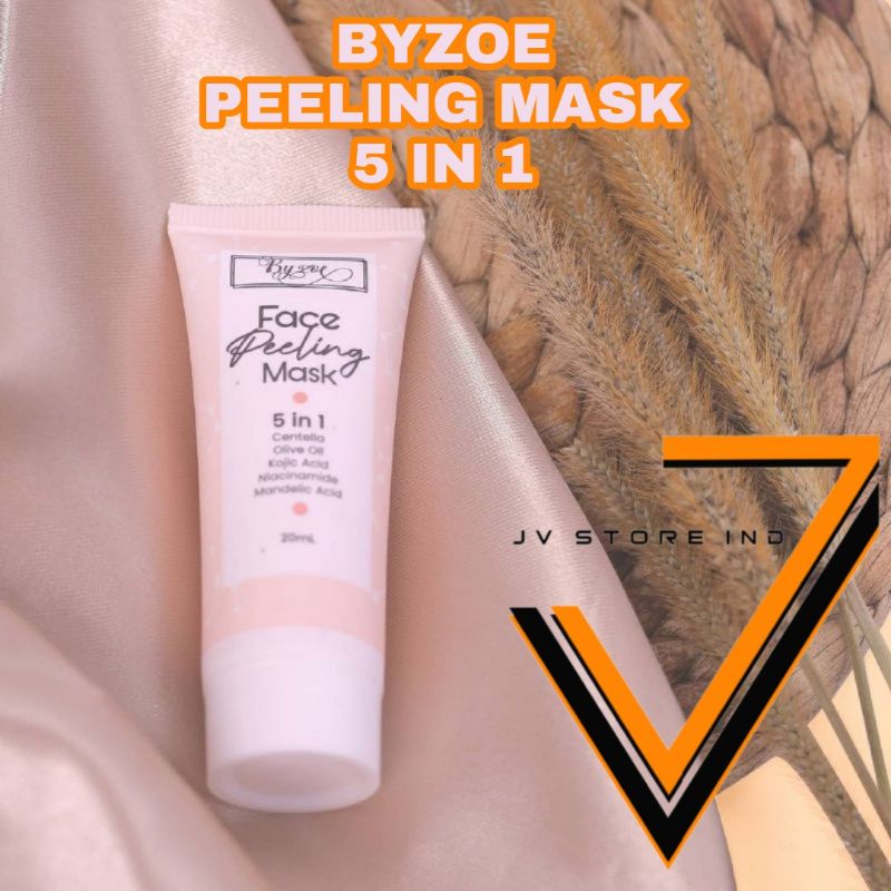 Byzoe 5 in1 Korean Face Peeling Mask &amp; 7 in 1 Face Spray BPOM