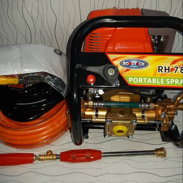 Mesin steam siap pakai 4tak rh786 merk robotech