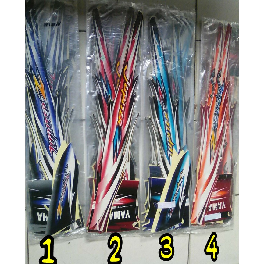 PROMO  Stiker Striping Jupiter Z Burhan 2007