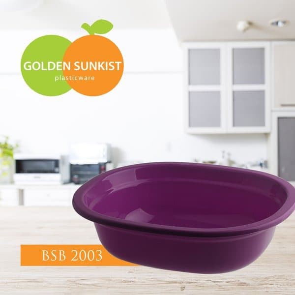 Termurah   Baskom Segi Golden Sunkist / Baskom Plastik murah