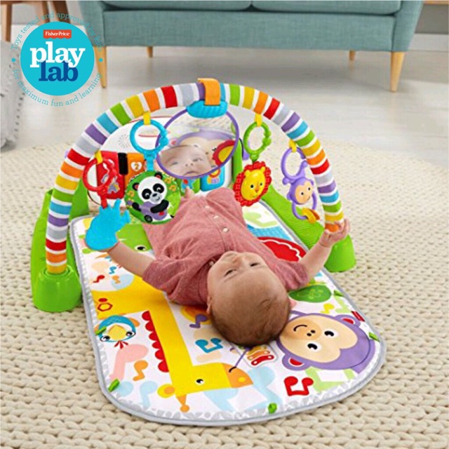fisher price kick n play gym