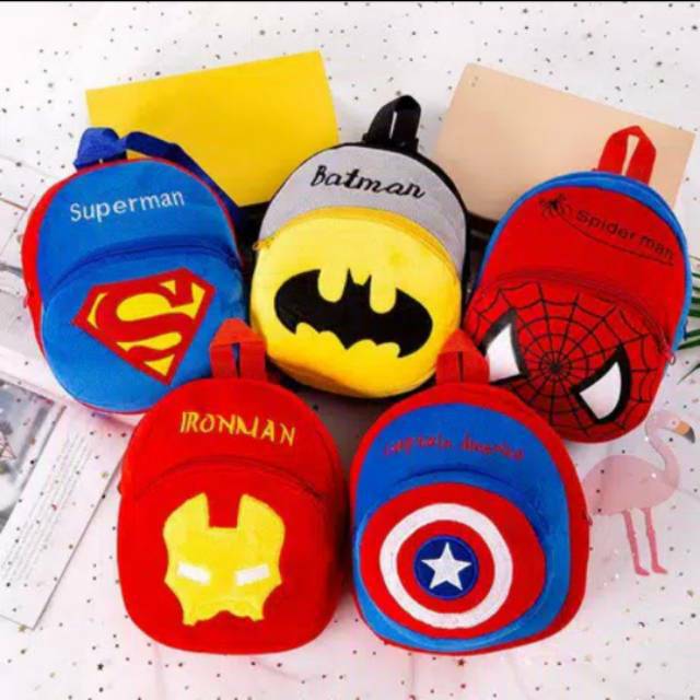 TAS RANSEL ANAK PAUD IMPORT GAMBAR BONEKA