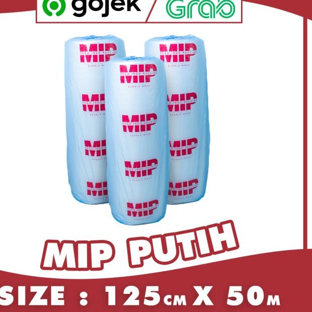 

♣ BUBBLE WRAP MURAH ROLL 50 METER PUTIH BUBLE WRAP - DKM DELKOMAS - MEGA 50M Putih ❀